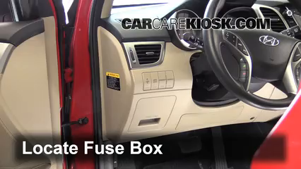 2013 Hyundai Elantra GT 1.8L 4 Cyl. Hatchback (4 Door) Fuse (Interior) Check